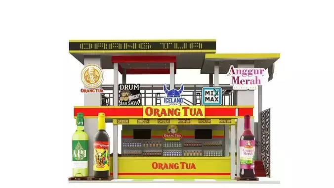 Booth Outdoor 10x5cm