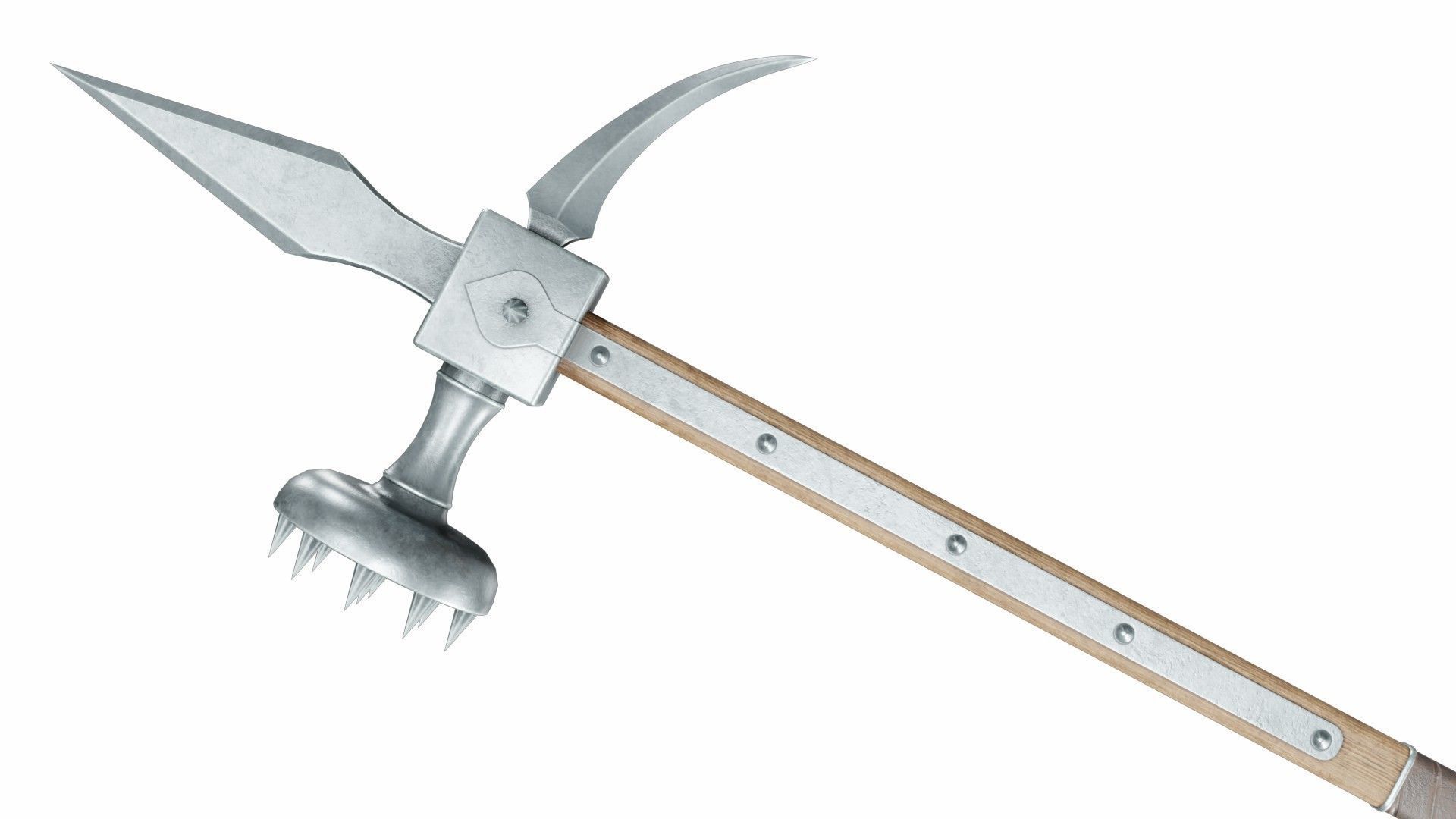 Lucerne hammer 3D model_1