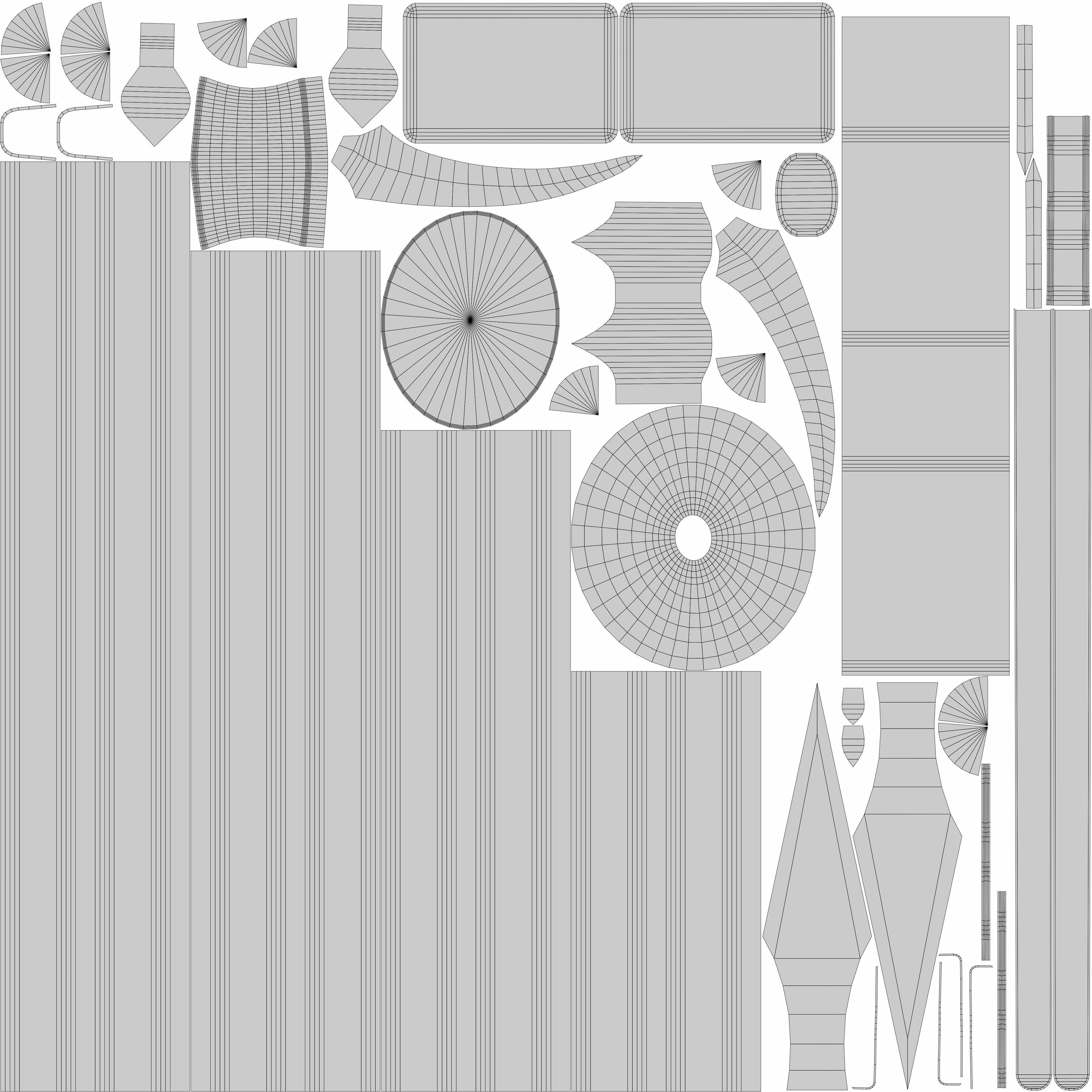 Lucerne hammer 3D model_8