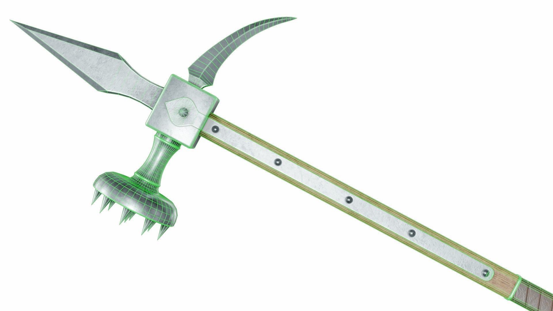 Lucerne hammer 3D model_6