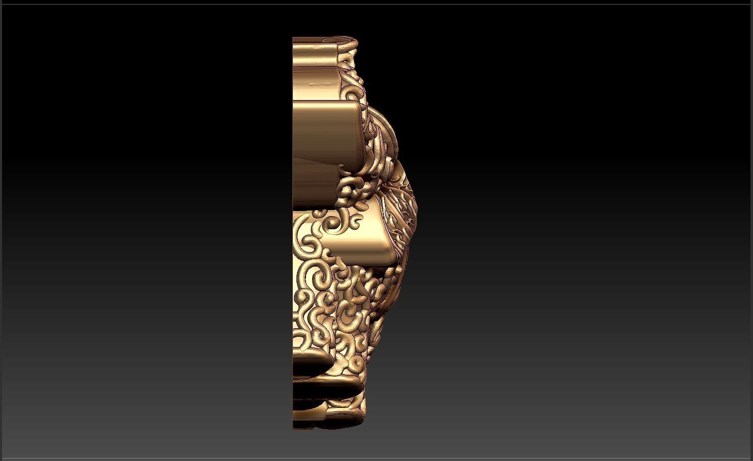 ELEPHANT PENDENT 3D print model_3