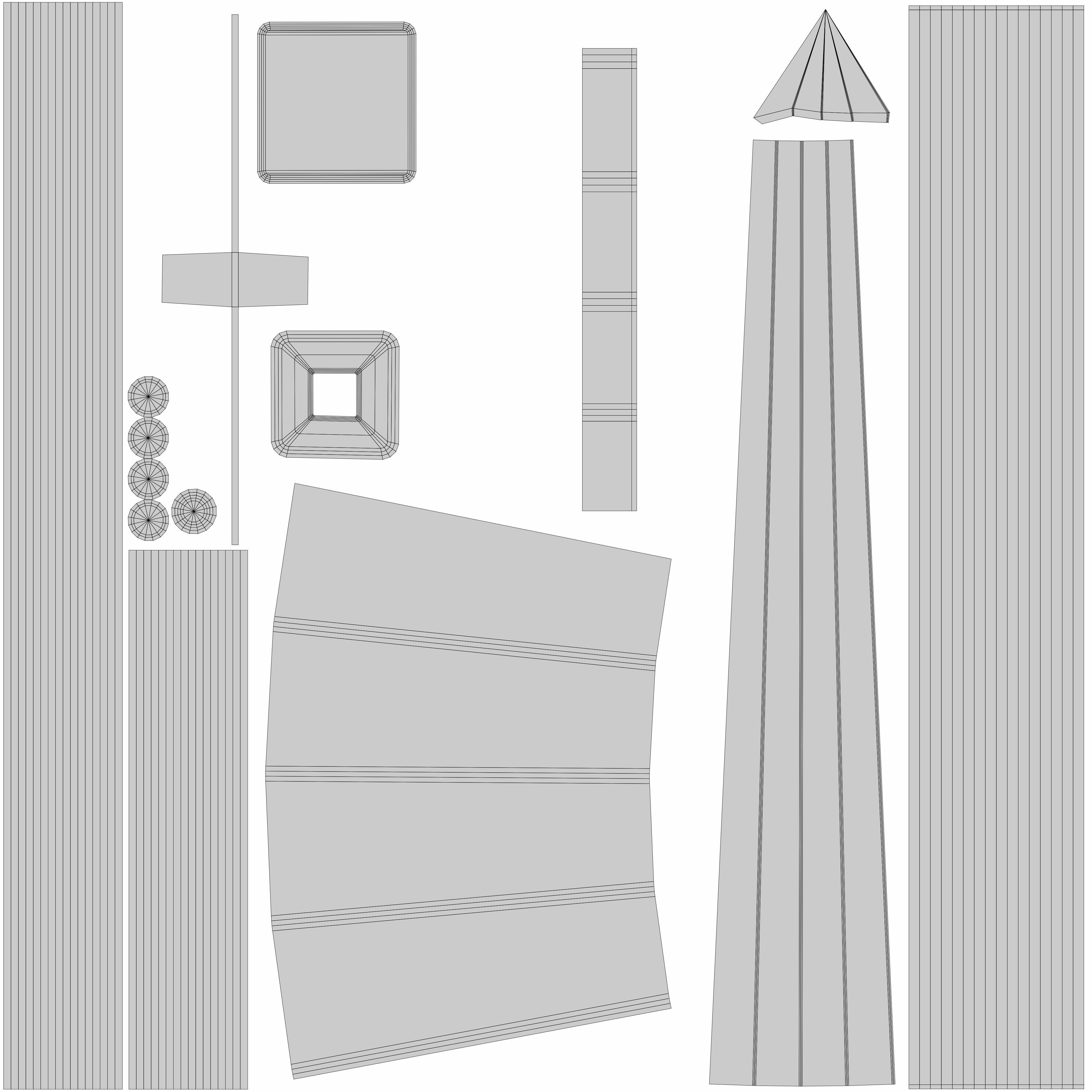 Pilum 02 Low-poly 3D model_8