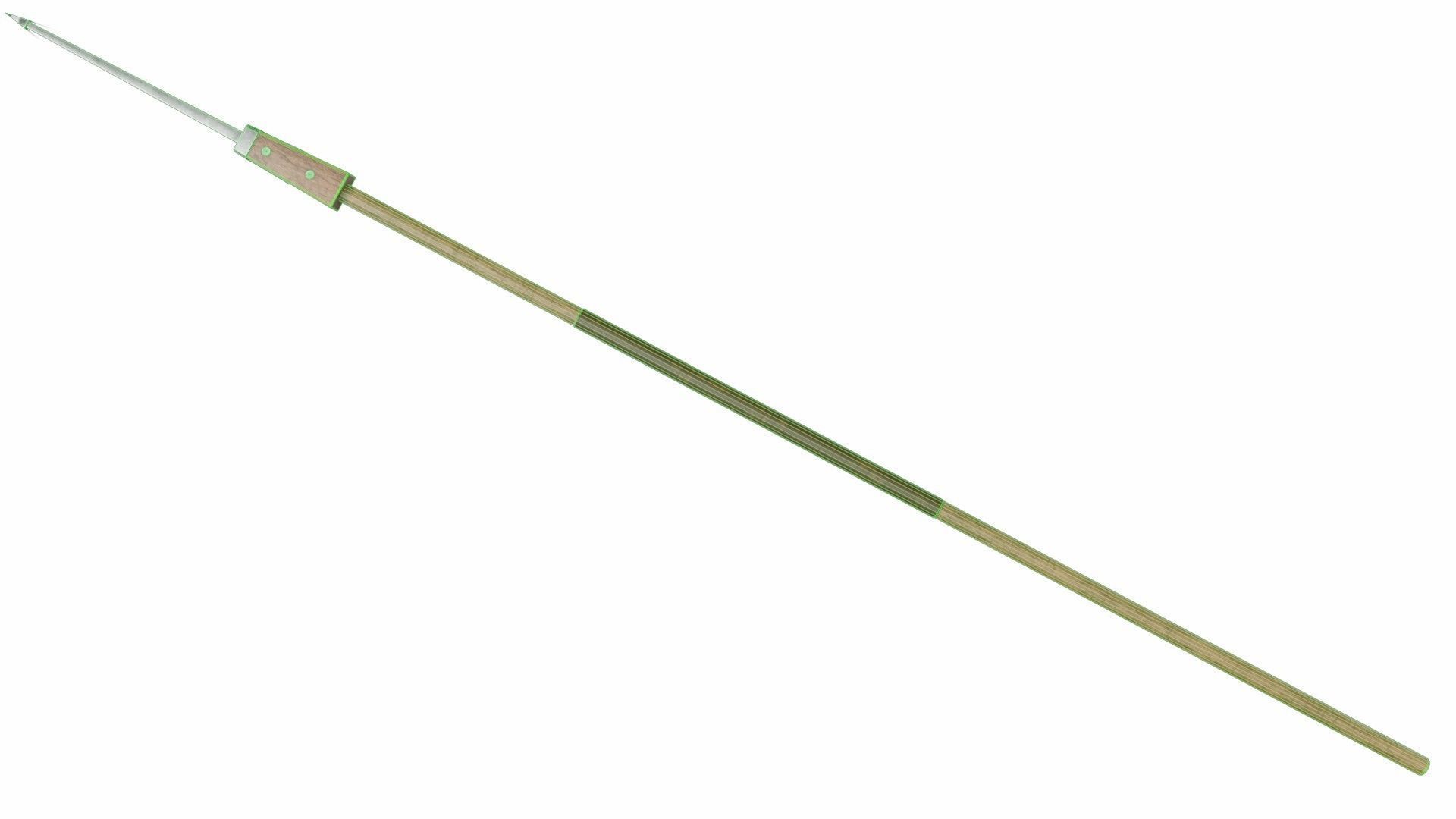 Pilum 02 Low-poly 3D model_5