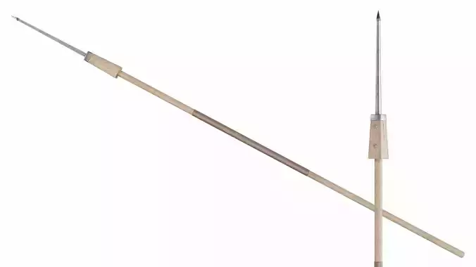 Pilum 02 Low-poly 3D model