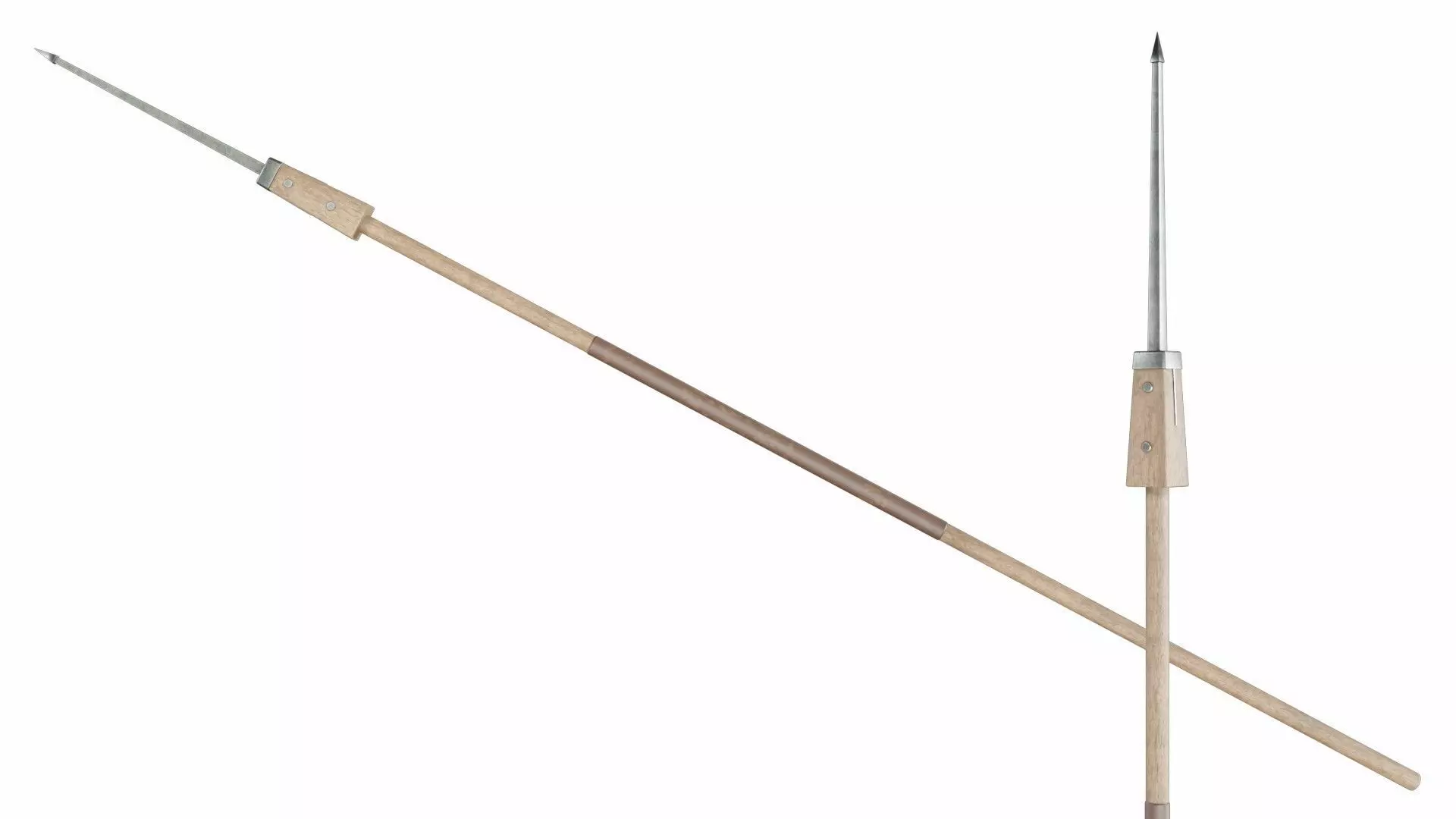 Pilum 02 Low-poly 3D model_0