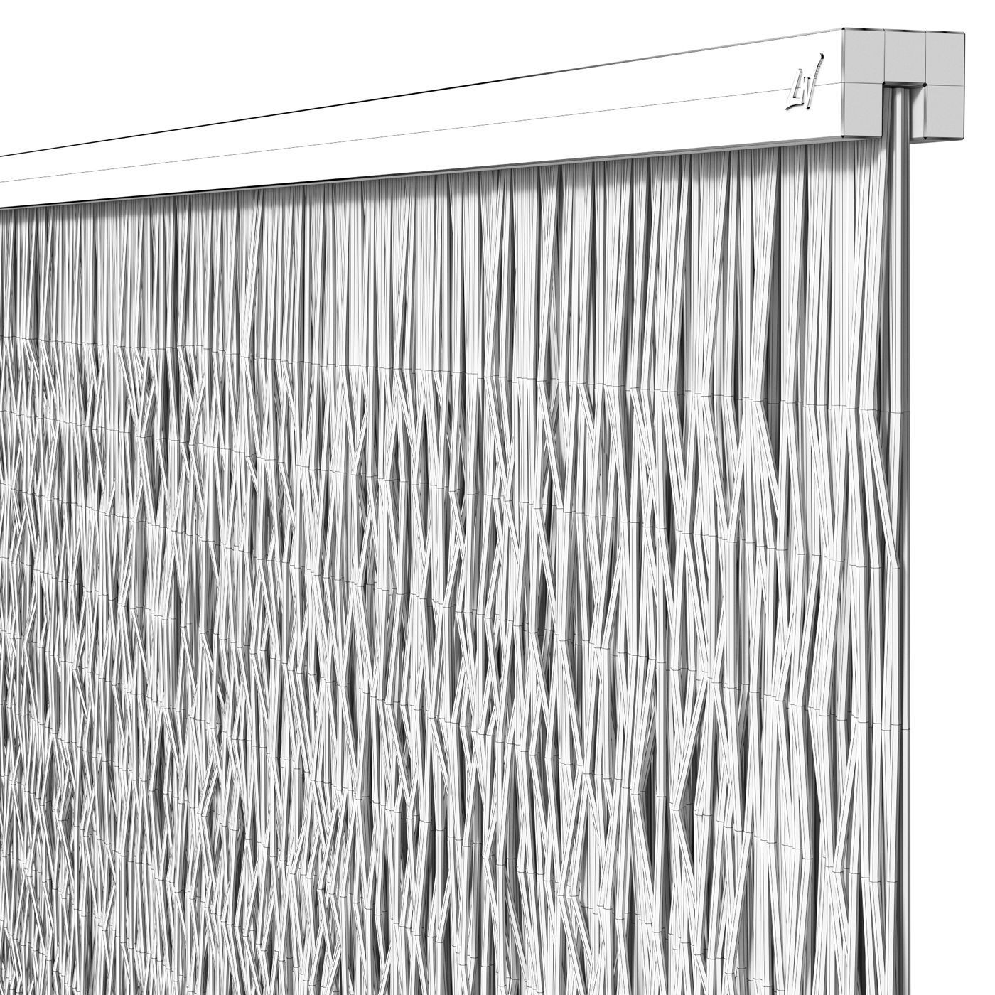 Driftwood decorative panel 3D model_5