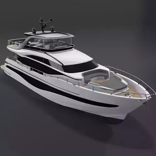 P Y85 Luxury Motor Yacht - Y Class model