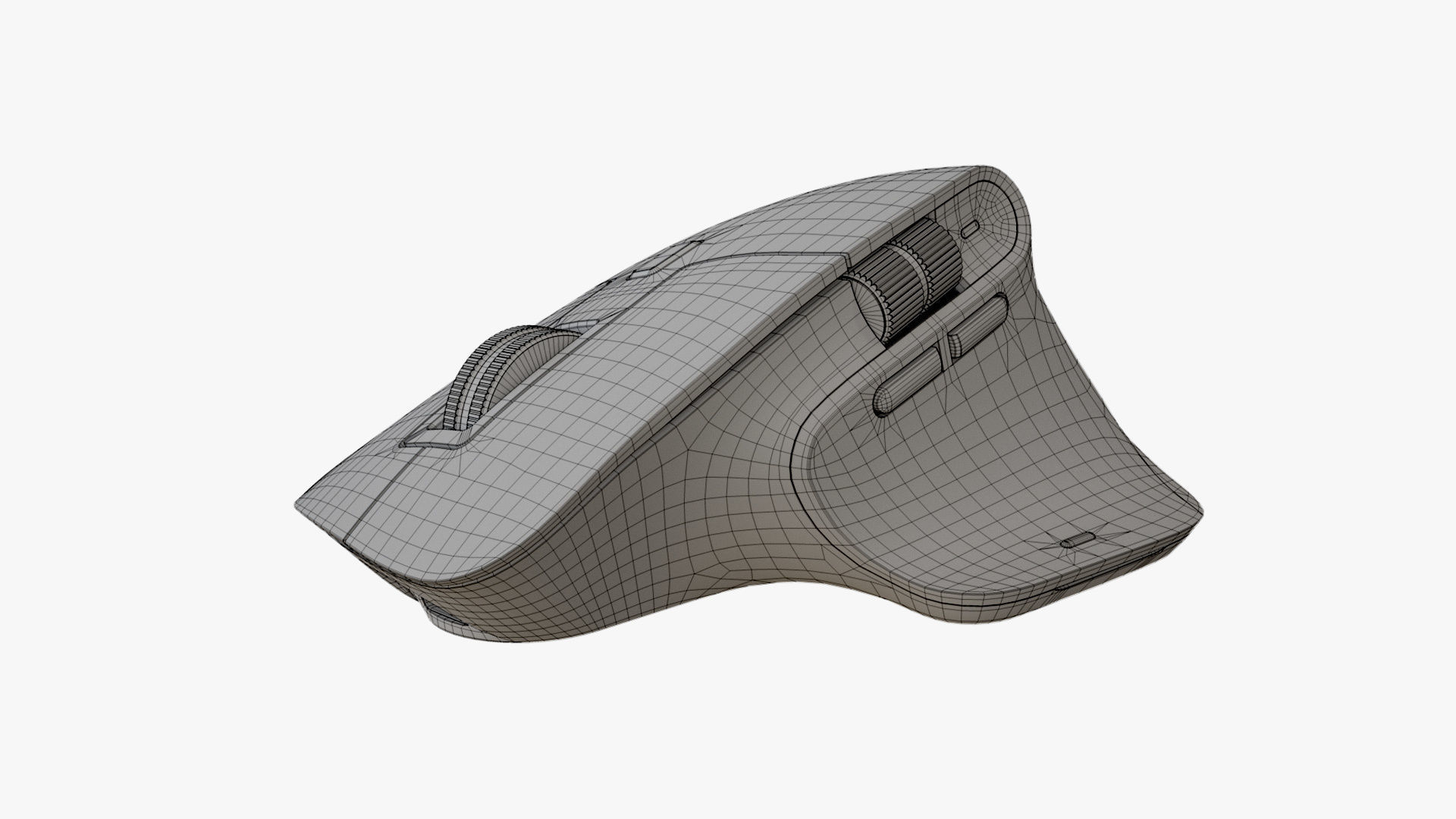 Logitech MX Master 3 Mouse Black 3D model_11