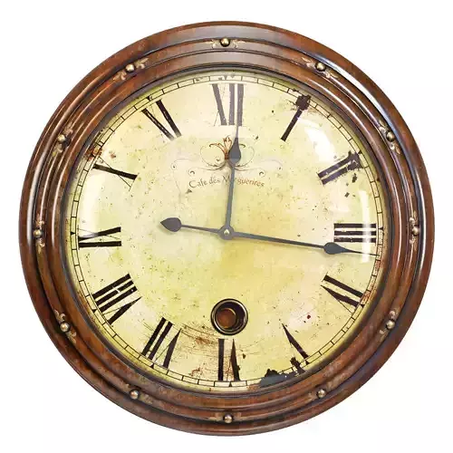 Old wall clock