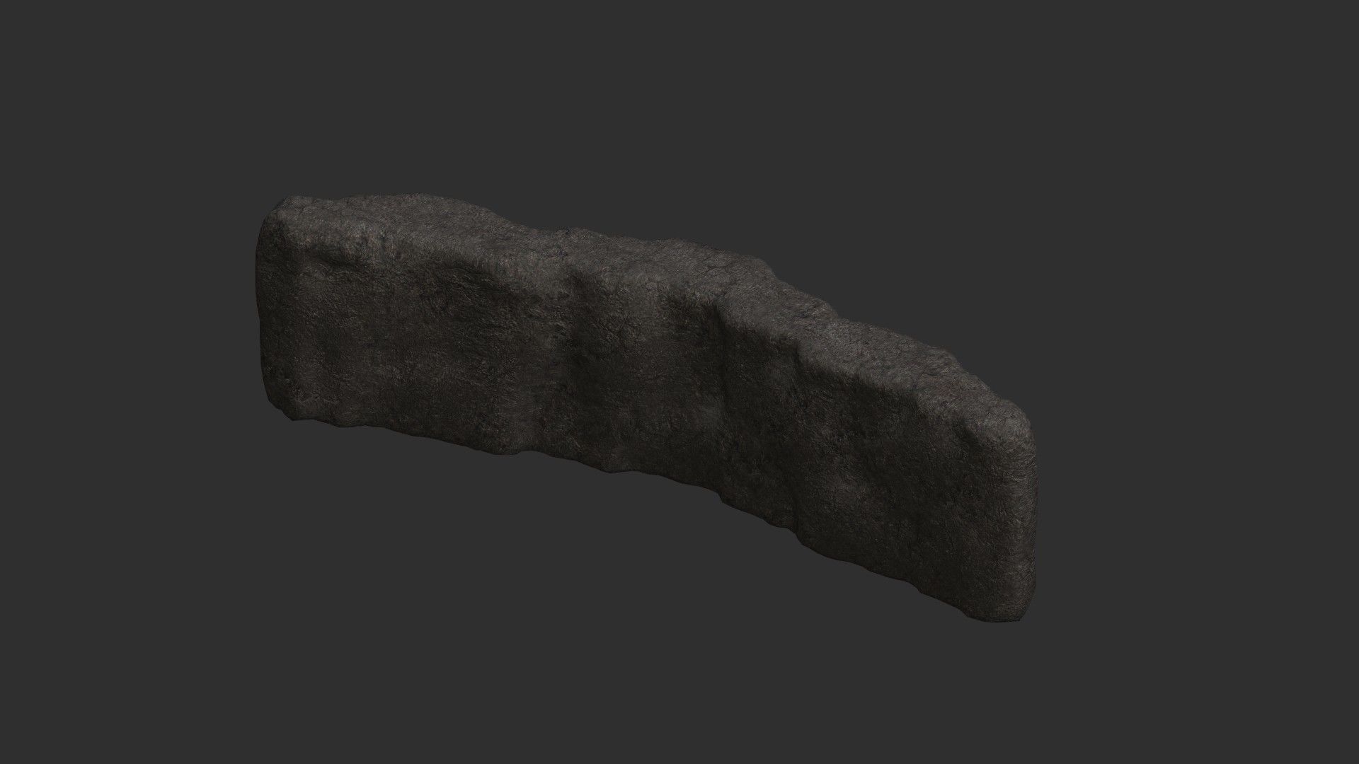 Cave Walls Combo - Base Low-poly 3D model_15