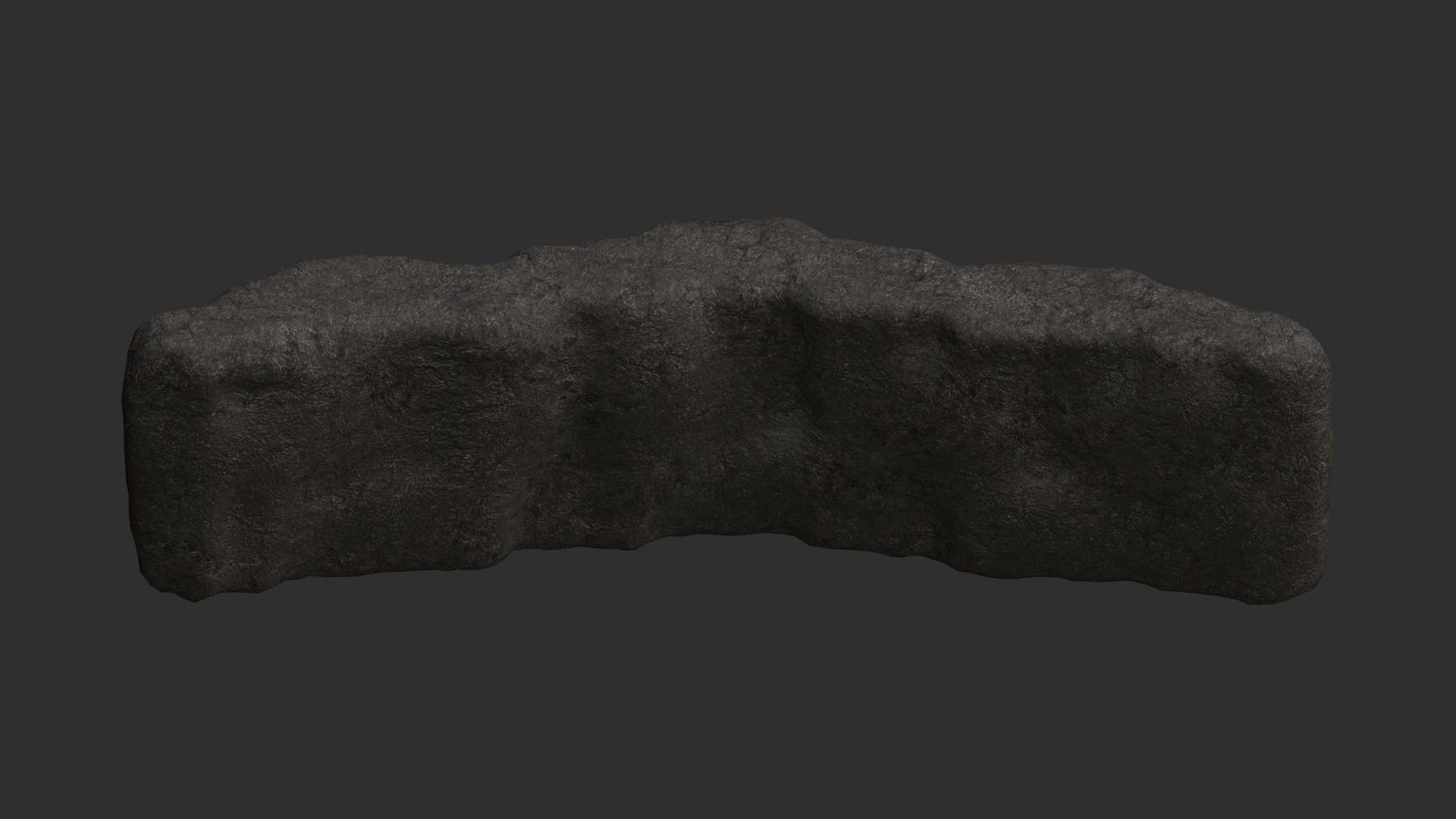 Cave Walls Combo - Base Low-poly 3D model_17