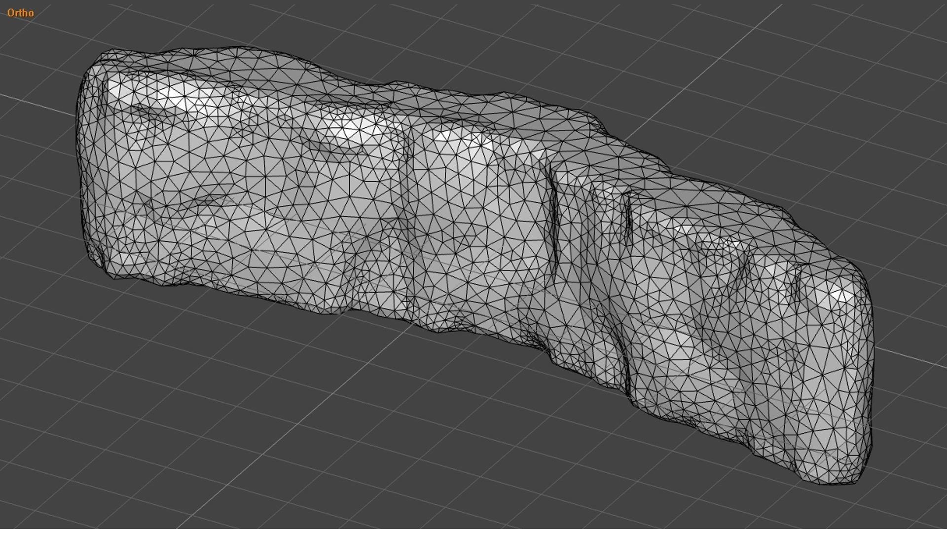 Cave Walls Combo - Base Low-poly 3D model_19
