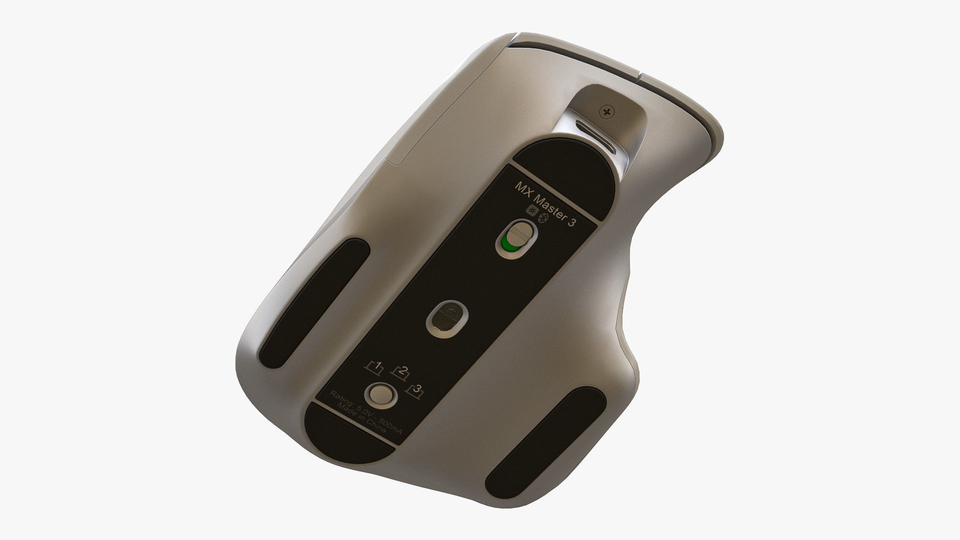 Logitech MX Master 3 Mouse White 3D model_10