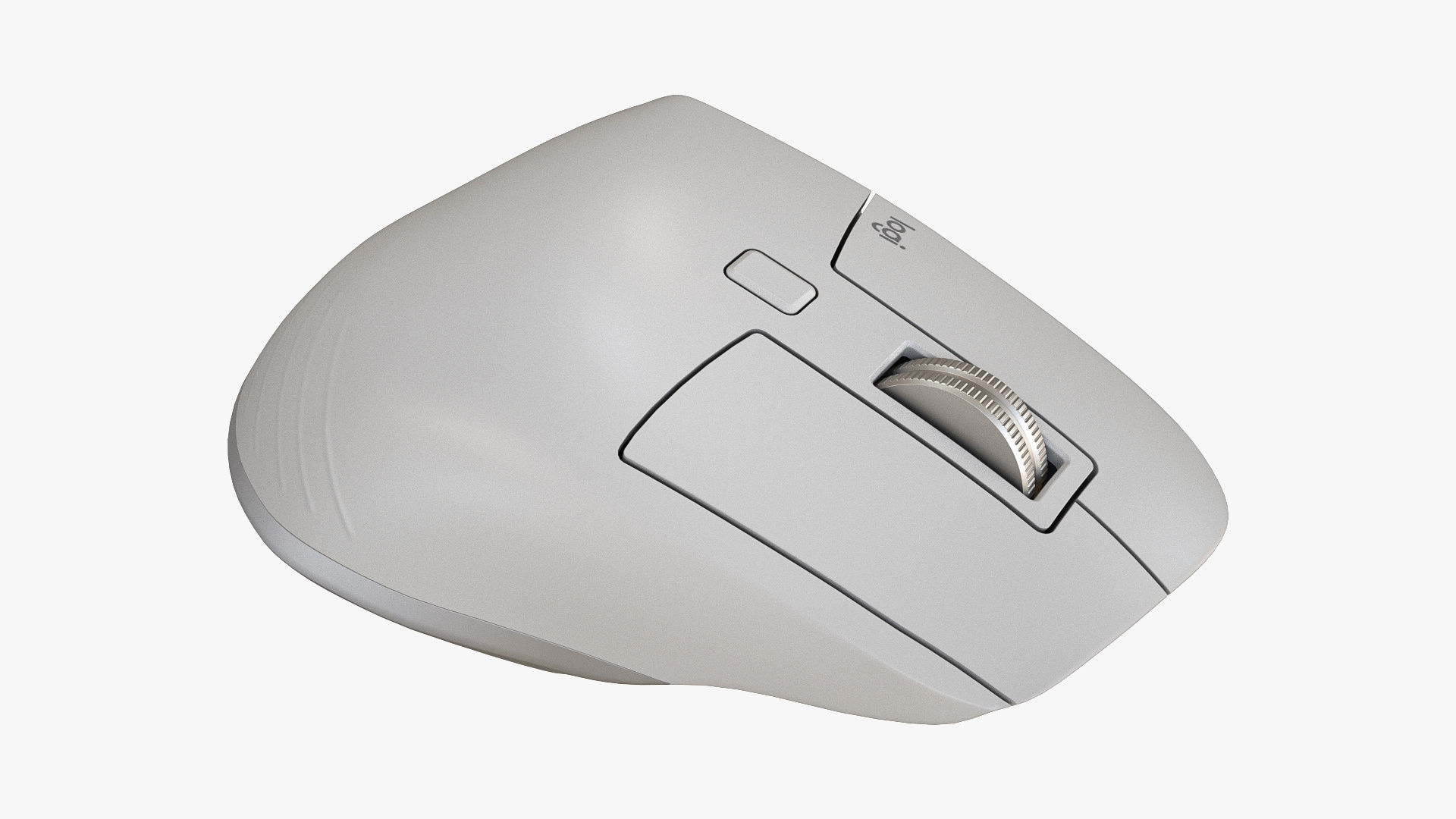Logitech MX Master 3 Mouse White 3D model_8