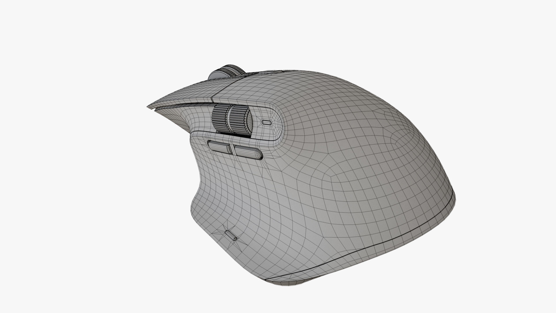 Logitech MX Master 3 Mouse White 3D model_12