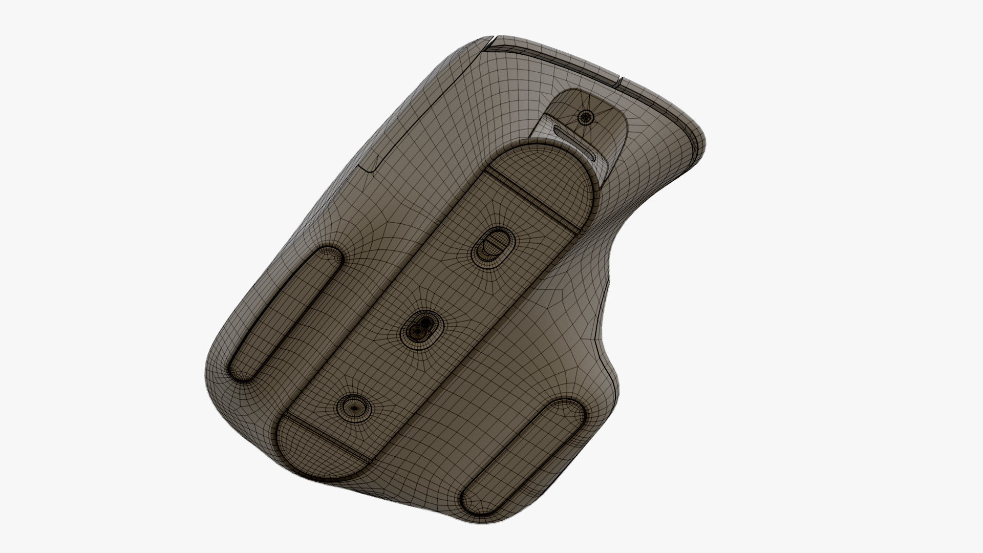 Logitech MX Master 3 Mouse White 3D model_15