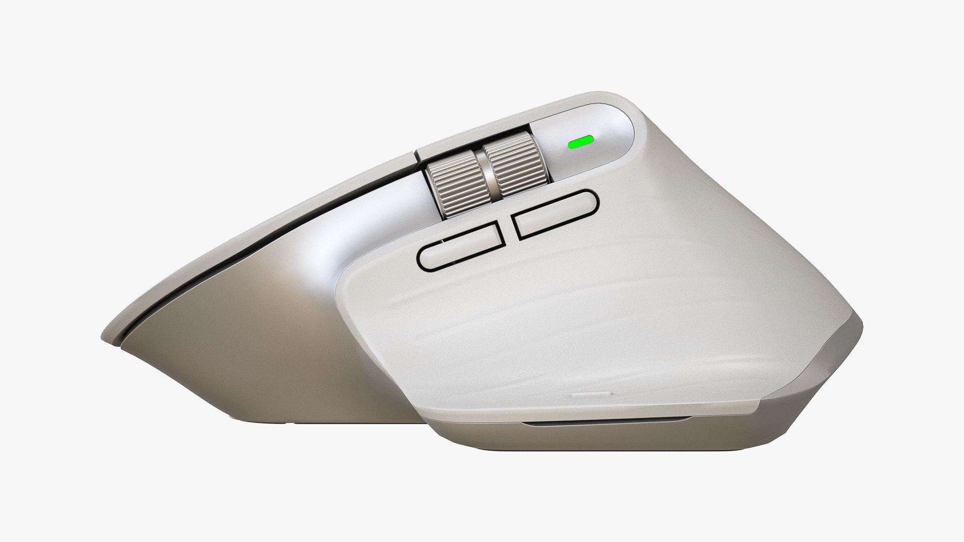 Logitech MX Master 3 Mouse White 3D model_5
