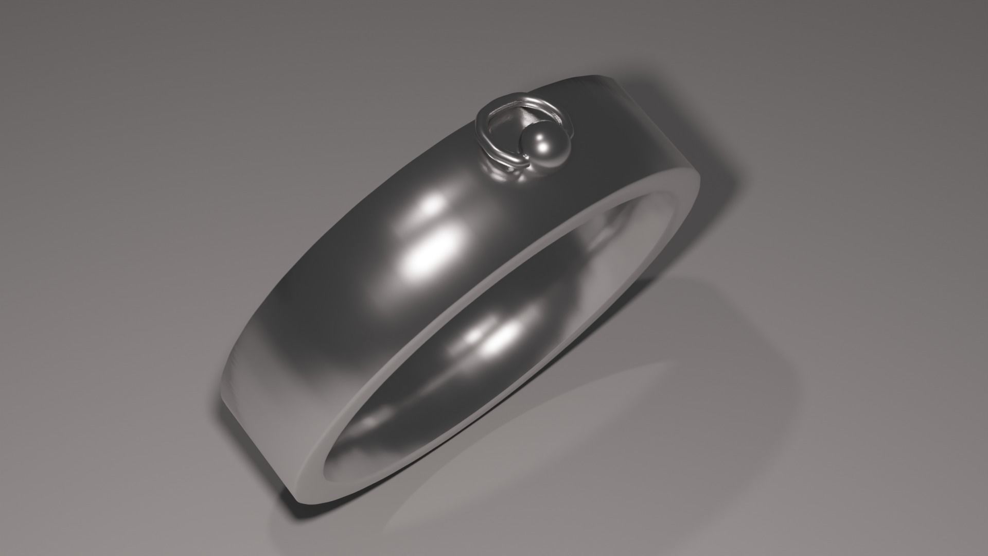 Basic Ring Model Free low-poly 3D model_1