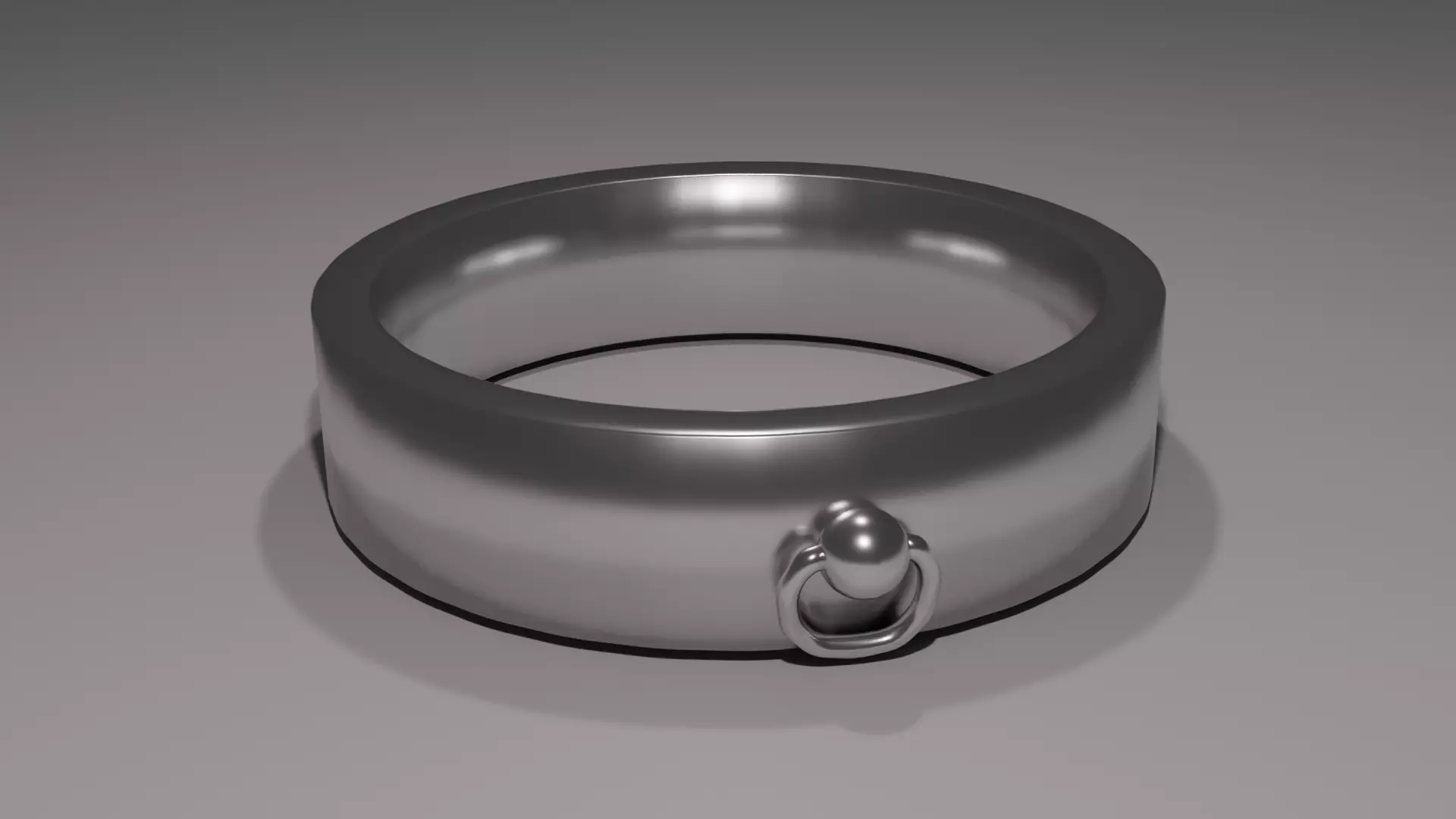 Basic Ring Model Free low-poly 3D model_0