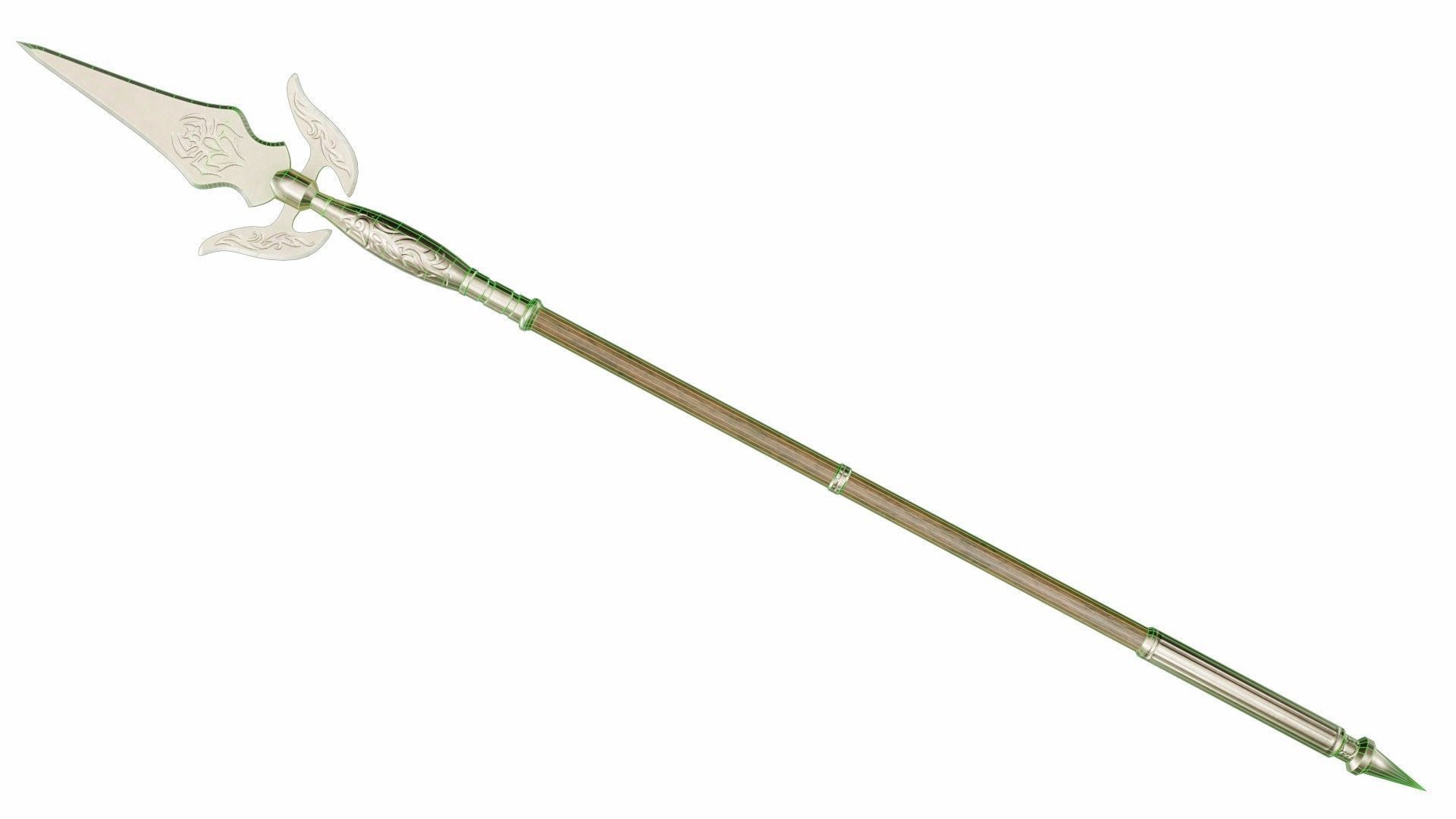 Spear 06 3D model_5