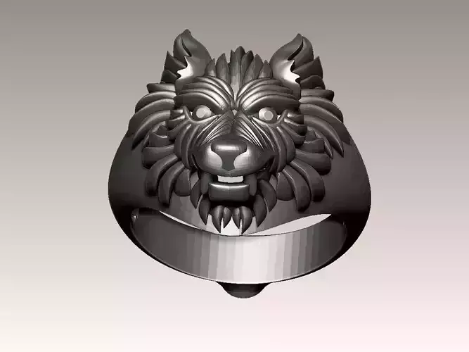 wolf ring