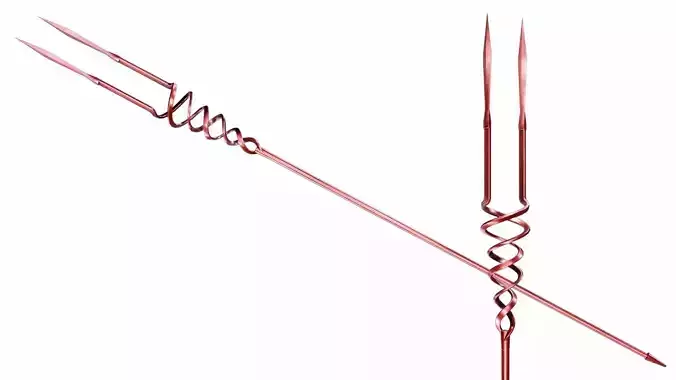 Spiral spear