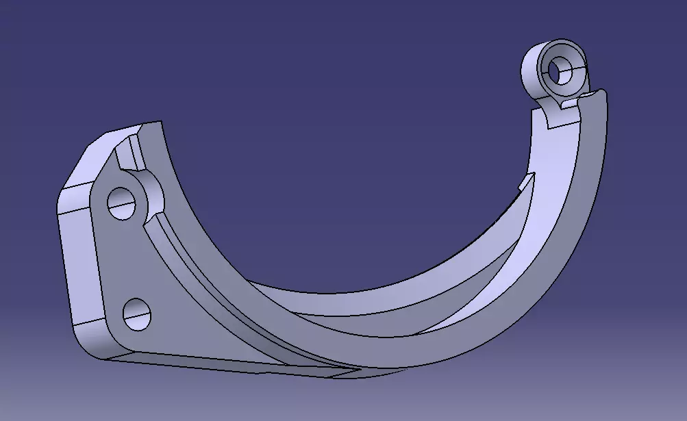 Volvo XC70 Timing belt cover 3D print model