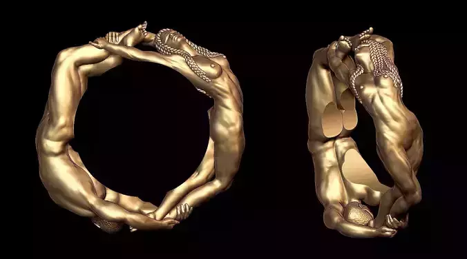 Male and Female Combine RIng 