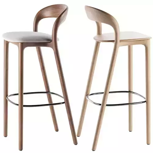 Neva Light Bar Chair By Artisan 3D model