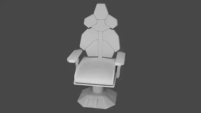 Office Desk Set with Sofa and Computer