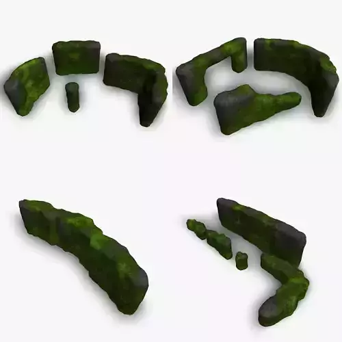 Cave Walls Combo - Moss 2