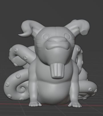 Chibi Bijus Naruto mega pack  3D print model_4