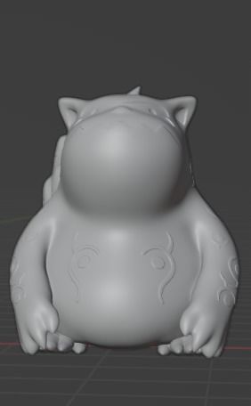 Chibi Bijus Naruto mega pack  3D print model_11