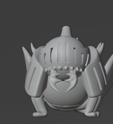 Chibi Bijus Naruto mega pack  3D print model_6