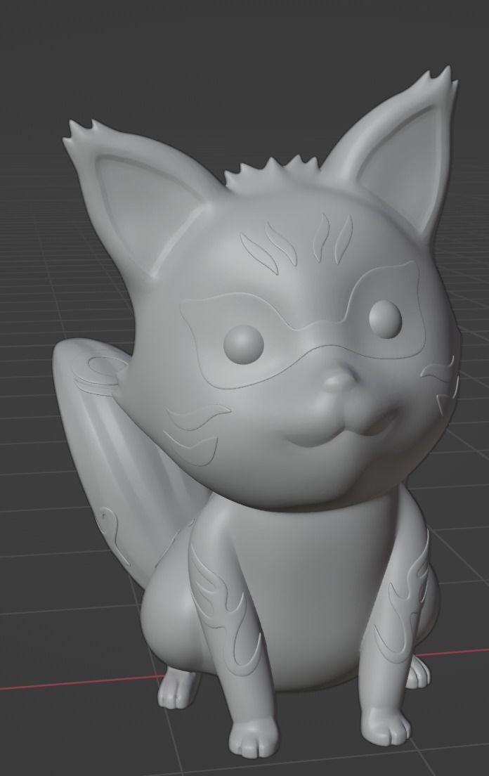 Chibi Bijus Naruto mega pack  3D print model_10