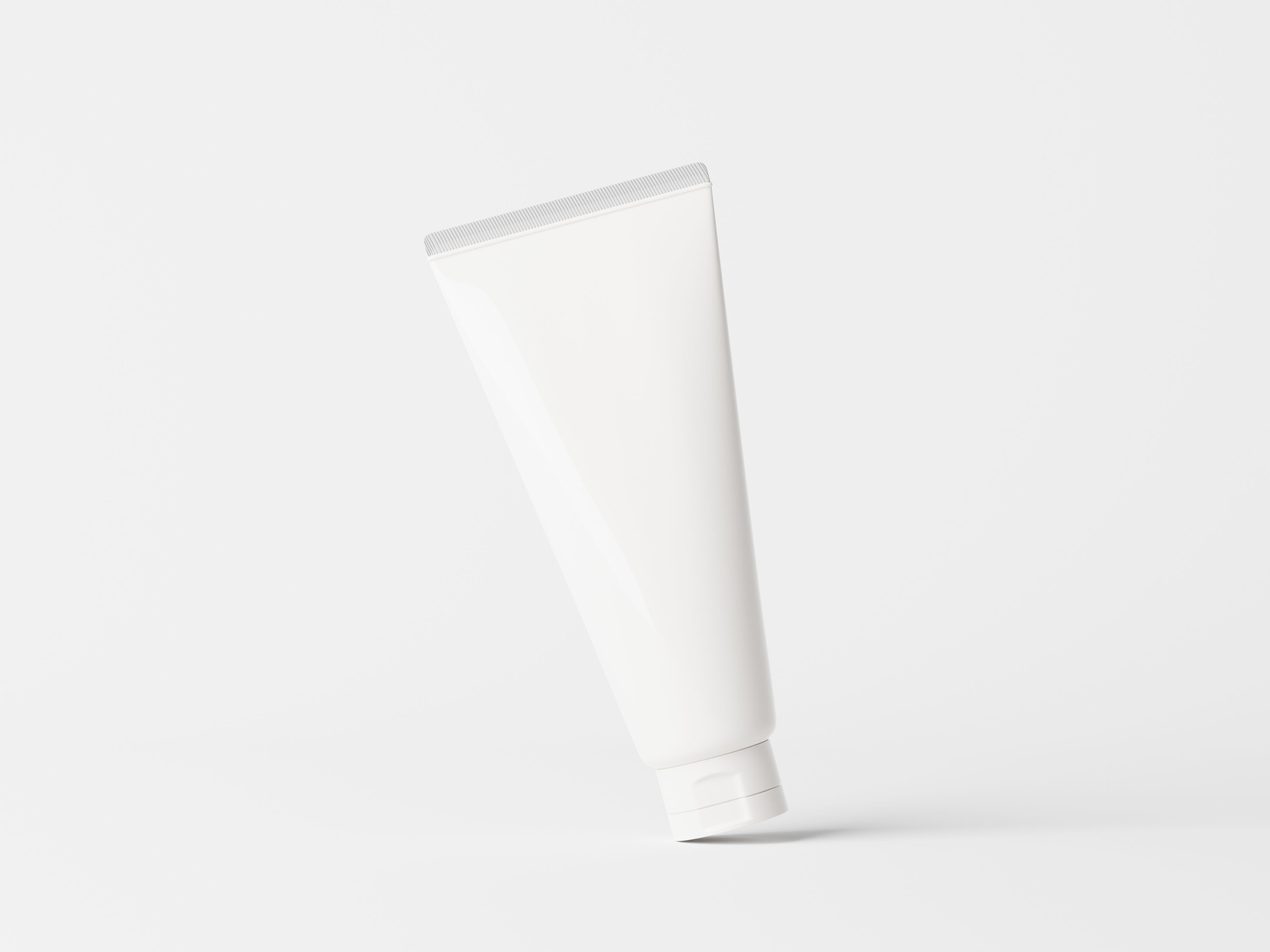 Plastic cream tube 3D model 3D model_2