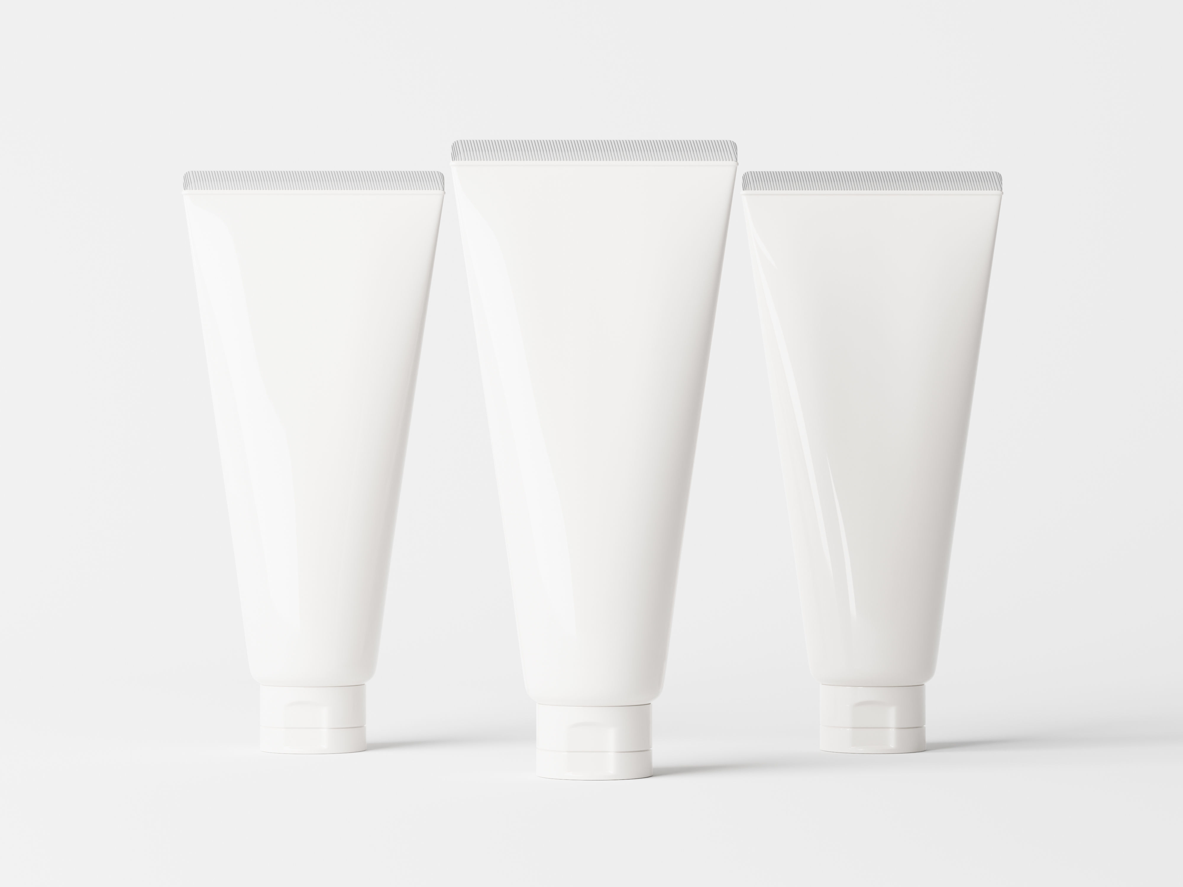 Plastic cream tube 3D model 3D model_6