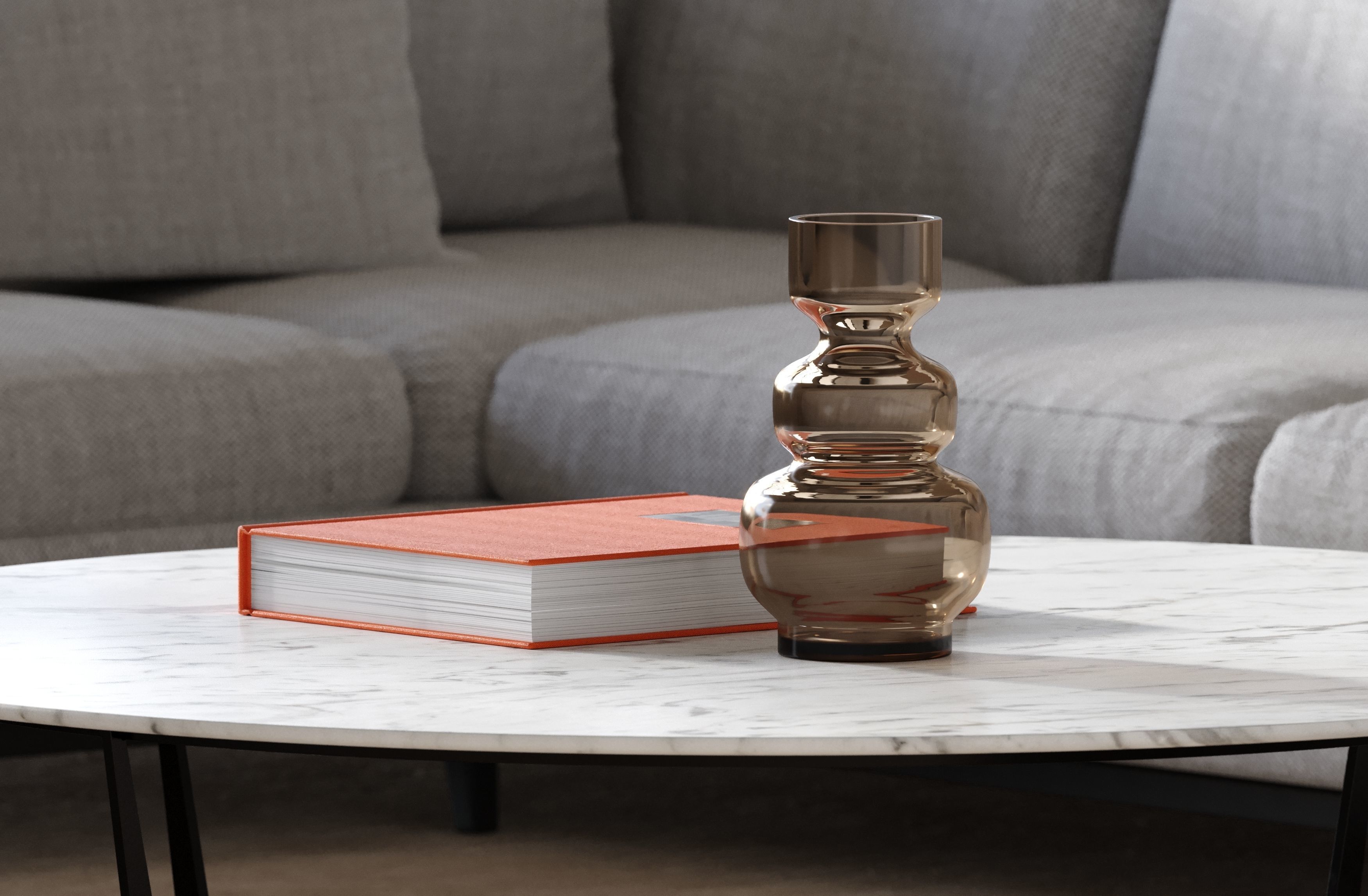 PANORAMA LIVING ROOM - Interior scene - 3d model 3D model_5