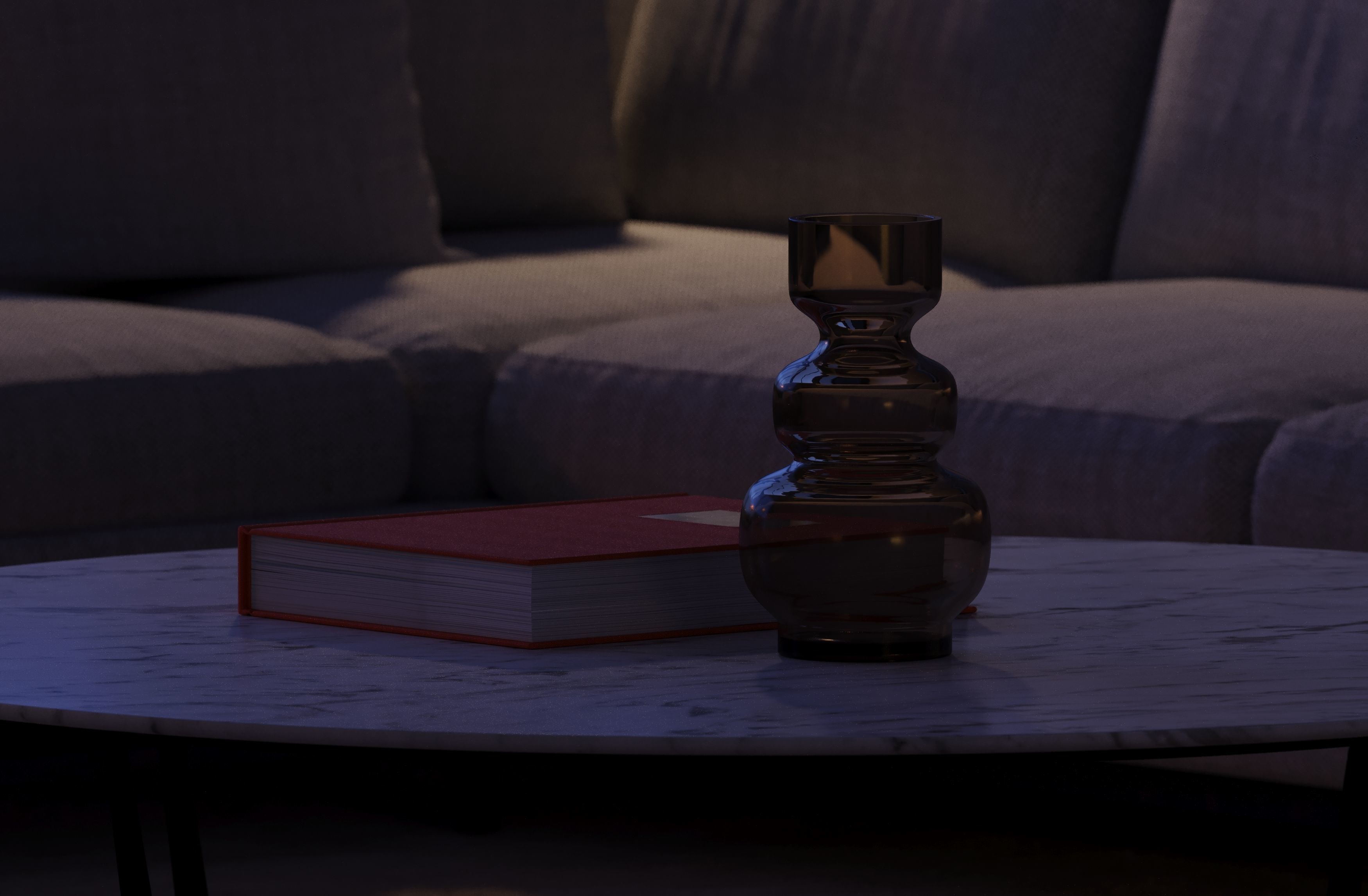 PANORAMA LIVING ROOM - Interior scene - 3d model 3D model_7