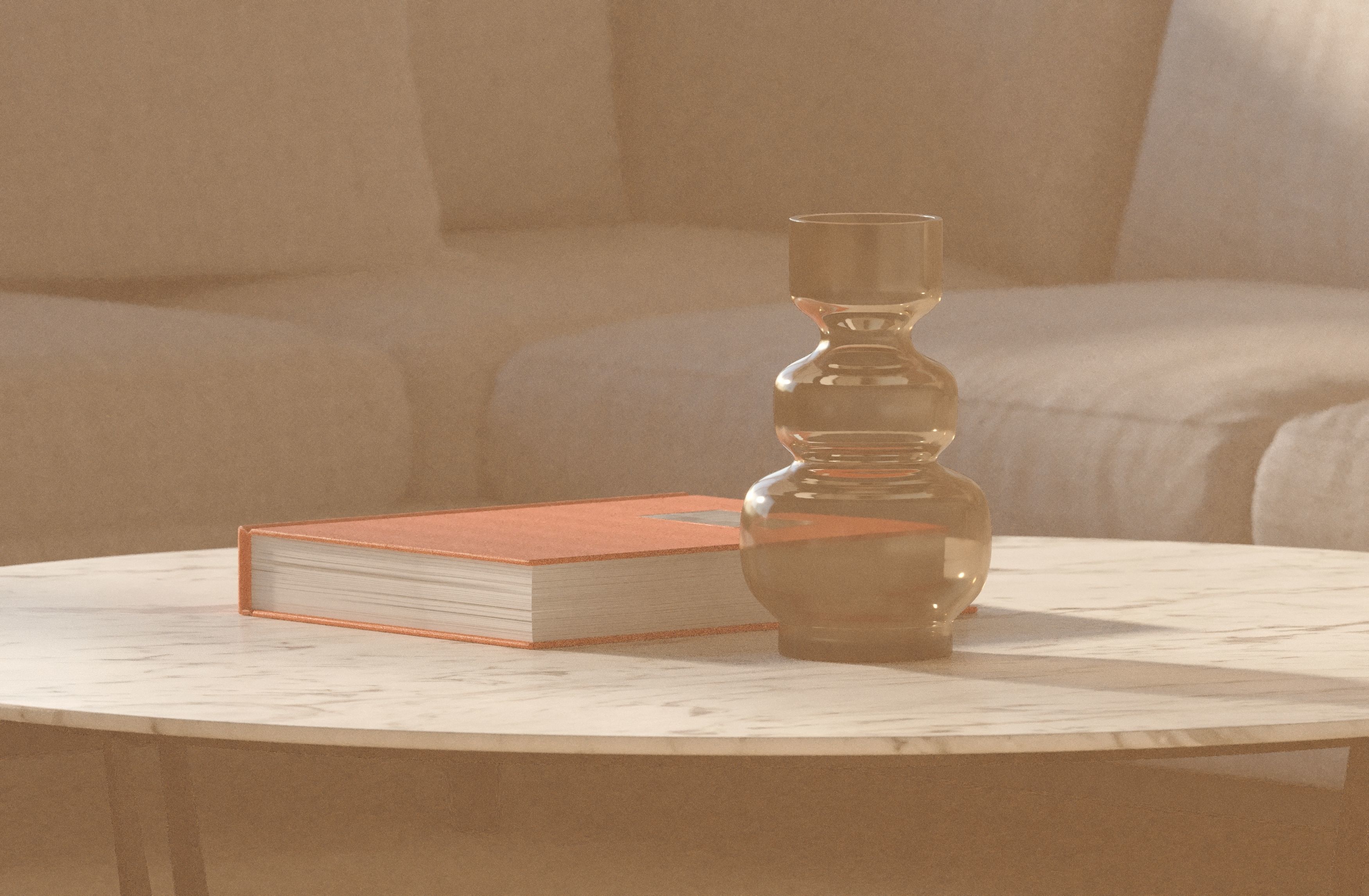 PANORAMA LIVING ROOM - Interior scene - 3d model 3D model_6