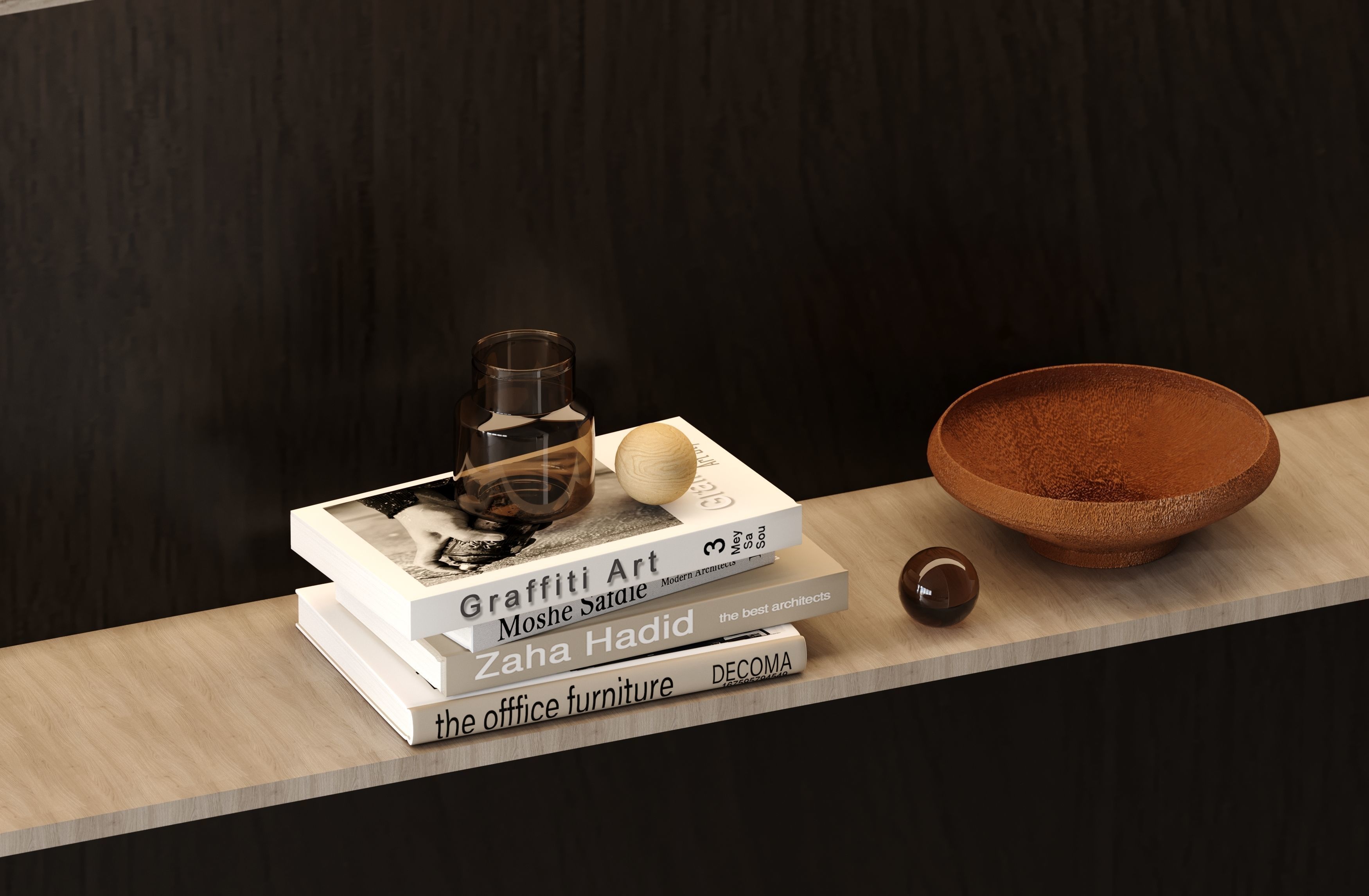 PANORAMA LIVING ROOM - Interior scene - 3d model 3D model_12