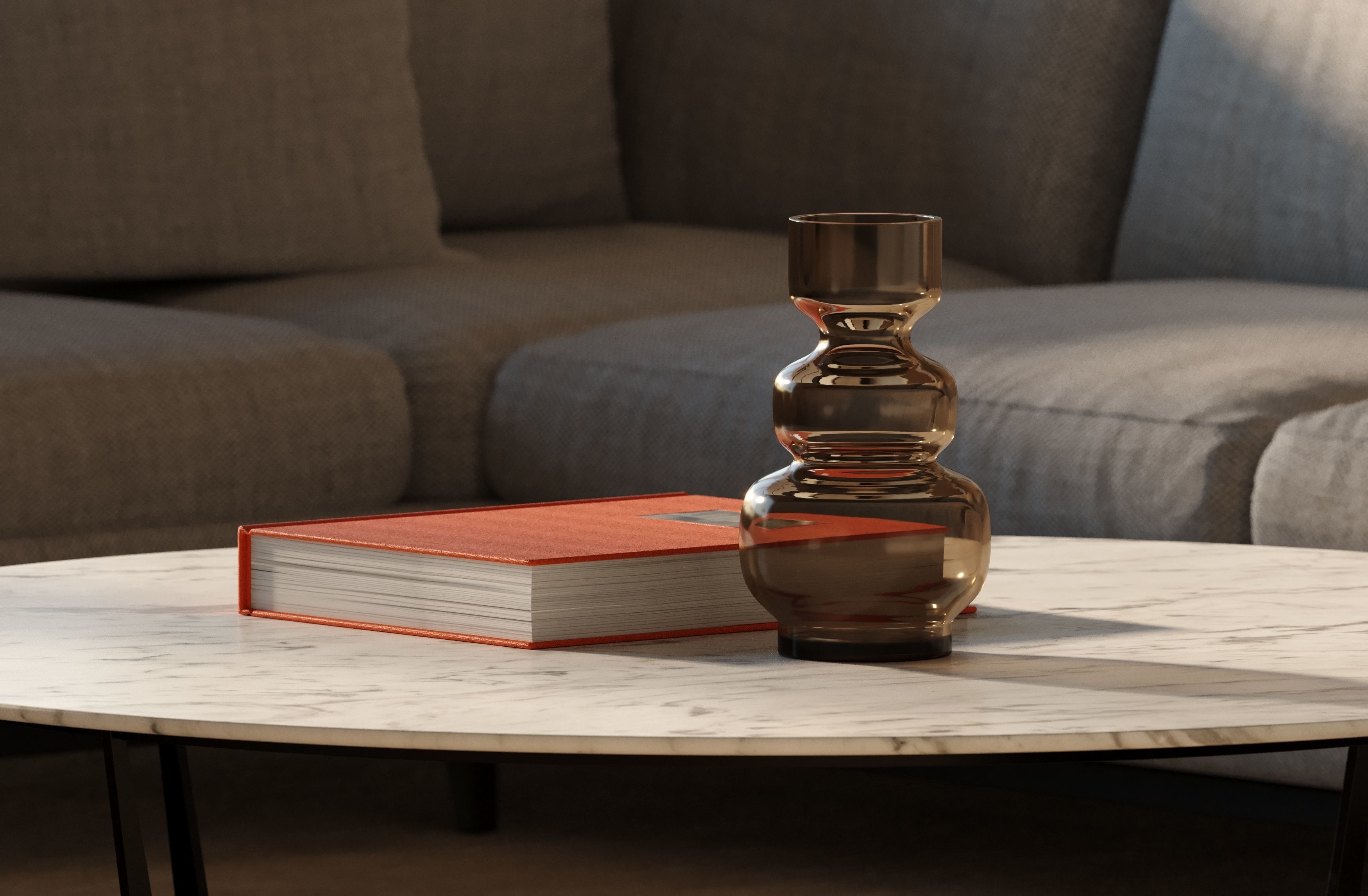 PANORAMA LIVING ROOM - Interior scene - 3d model 3D model_4