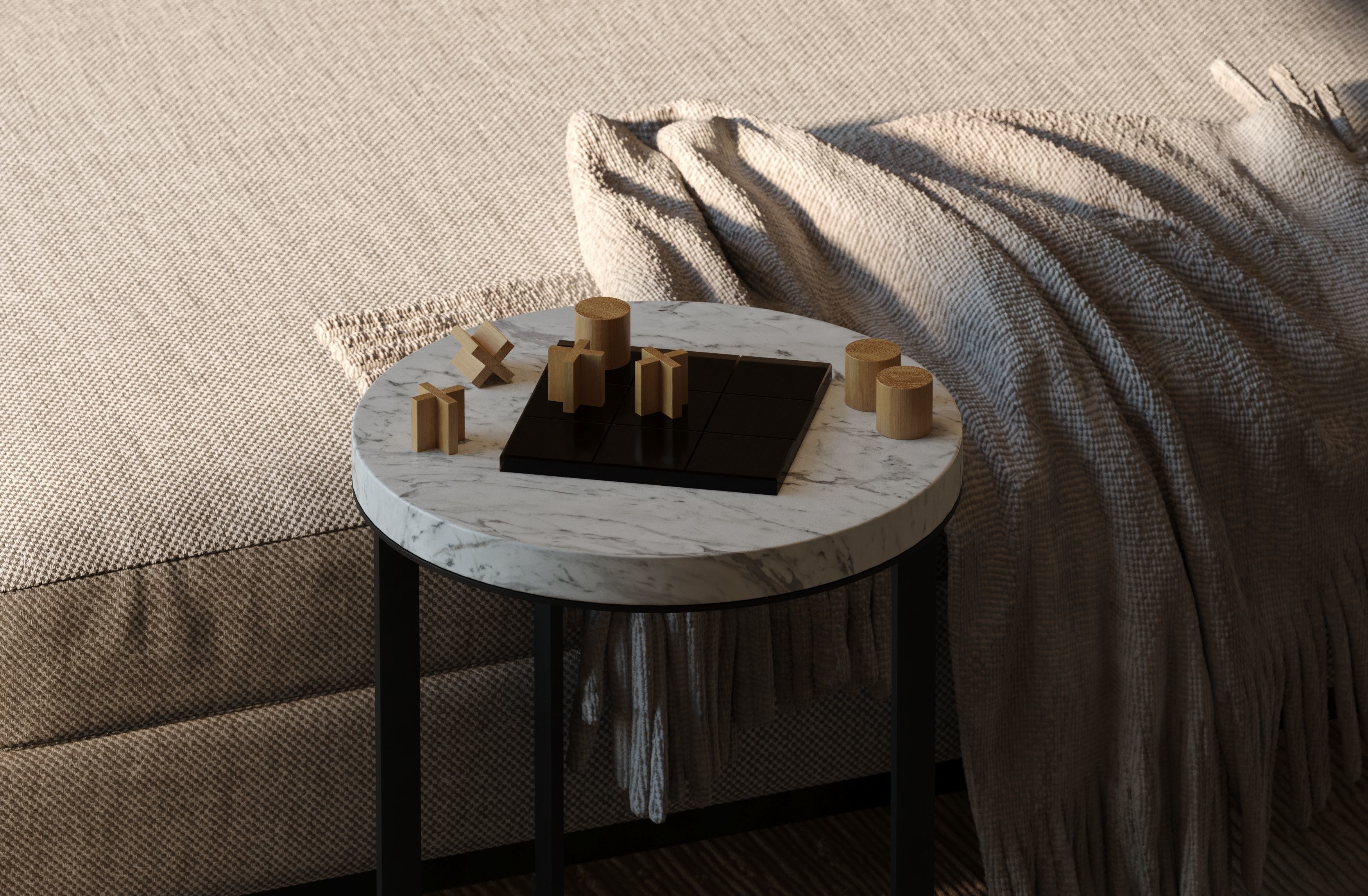 PANORAMA LIVING ROOM - Interior scene - 3d model 3D model_9