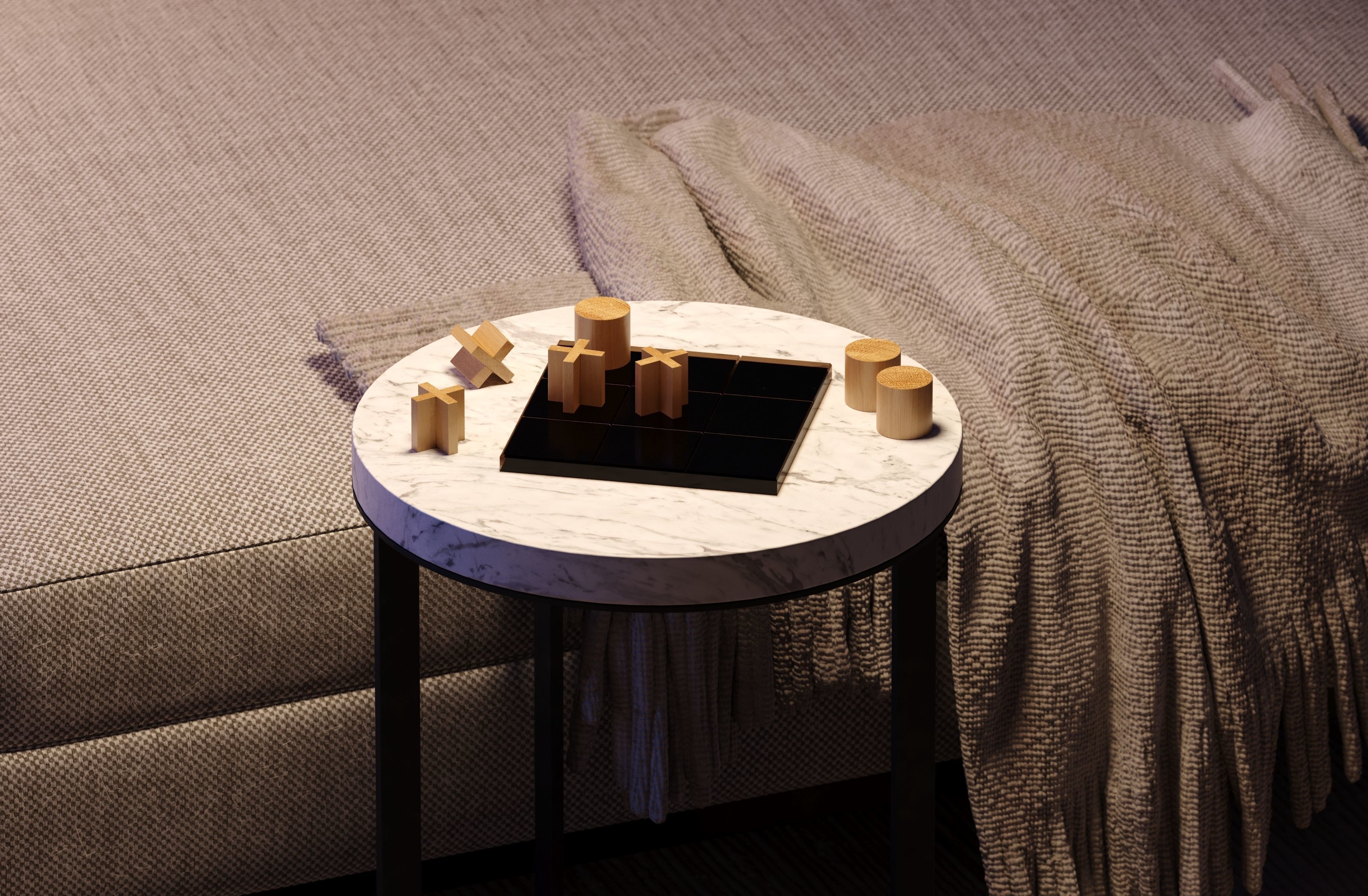 PANORAMA LIVING ROOM - Interior scene - 3d model 3D model_11