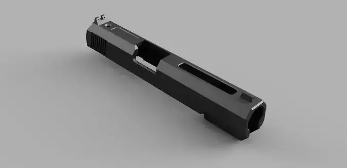 HI CAPA Tokyo Marui SLIDE  SIAMESE FIX SIGHT 3D print model