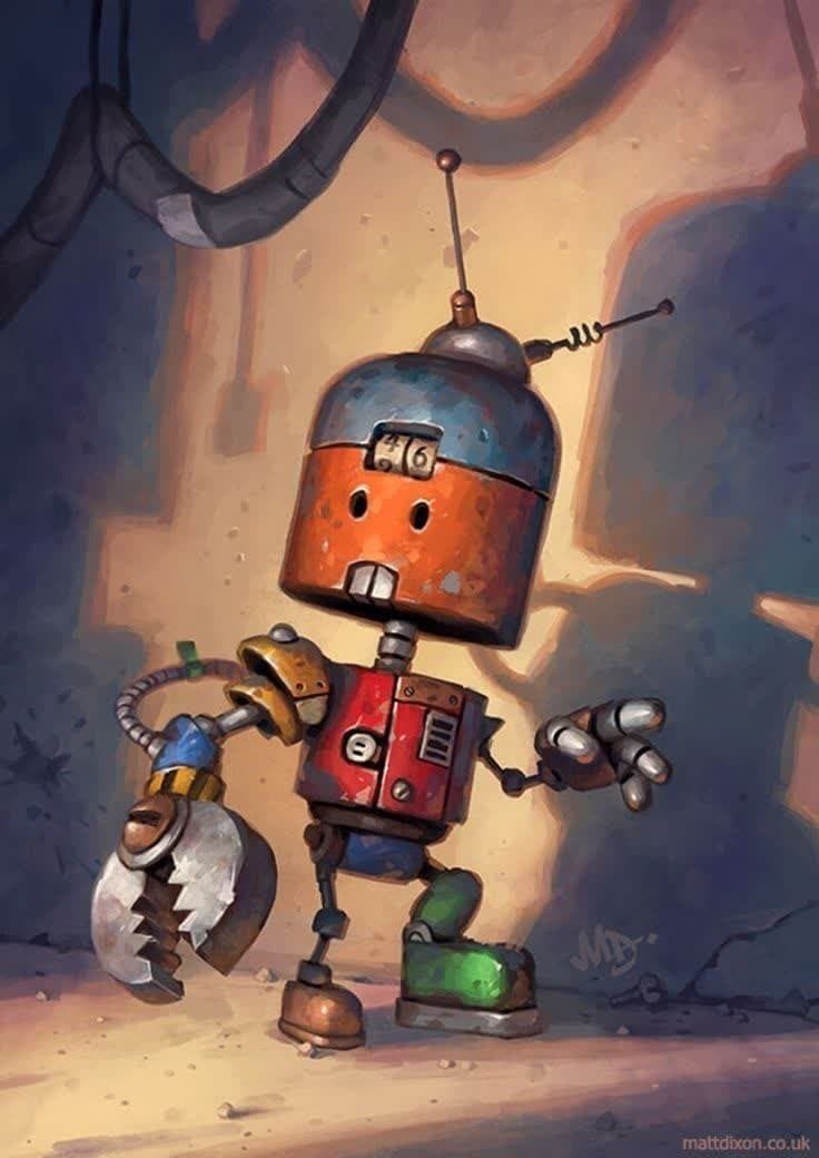 Realistic Robot - 4K Texture 3D model_5