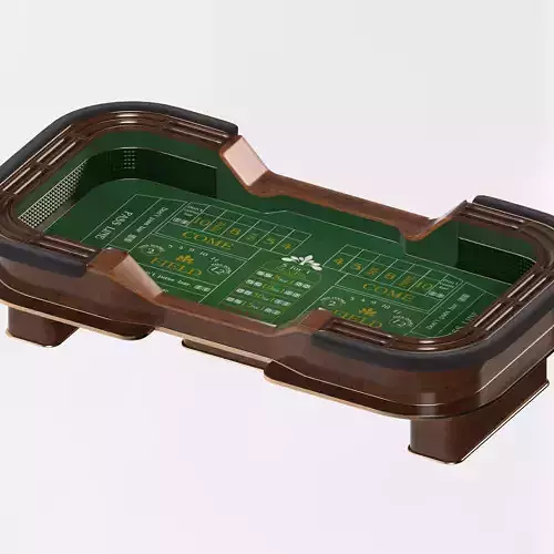 Casino Craps Table 3D model