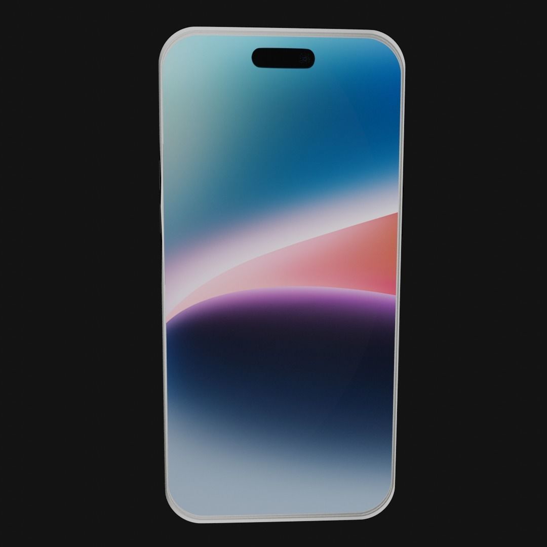 Iphone 14 Pro 3D model_4
