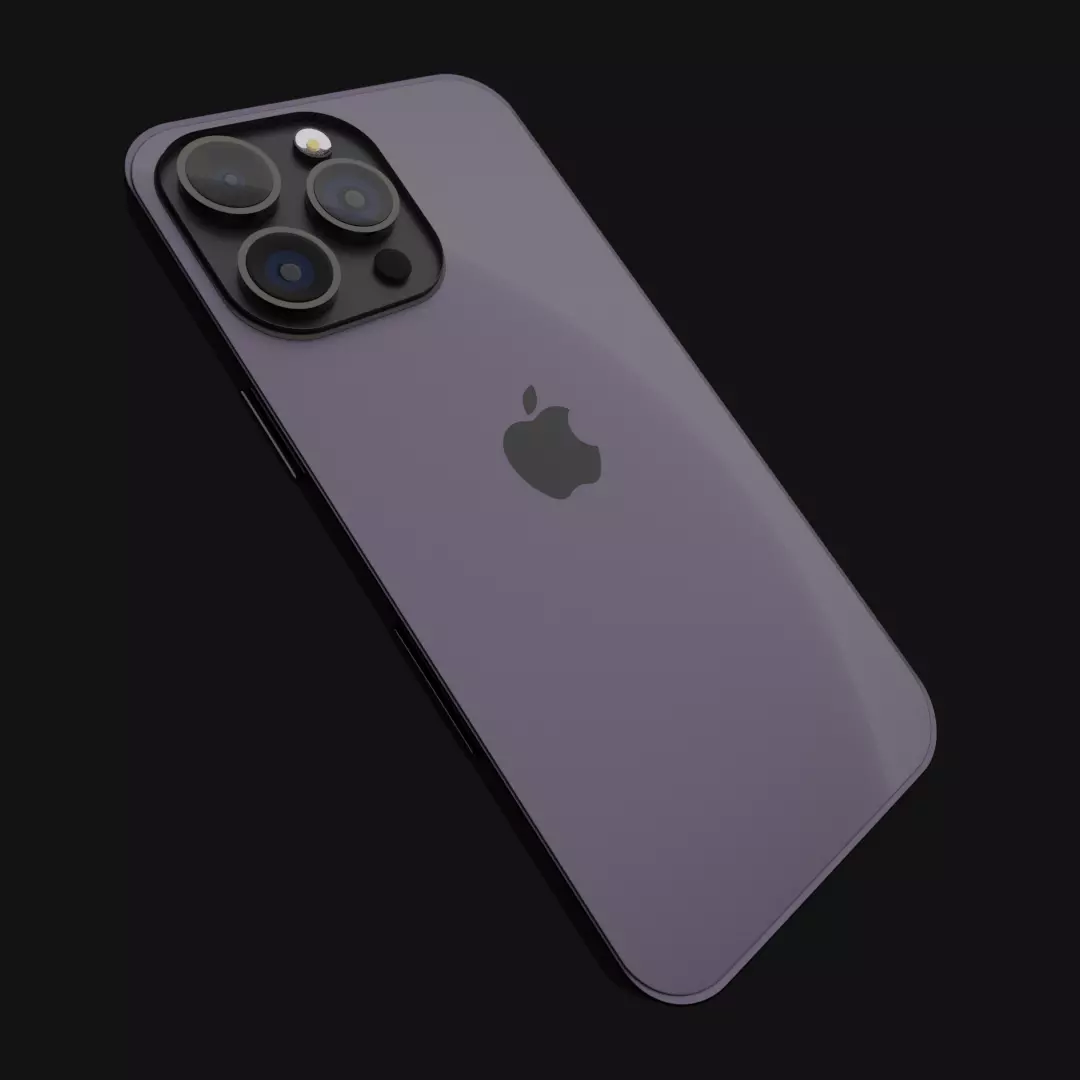 Iphone 14 Pro 3D model_0
