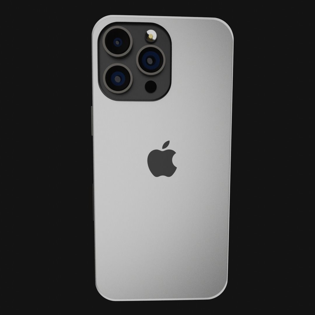 Iphone 14 Pro 3D model_6